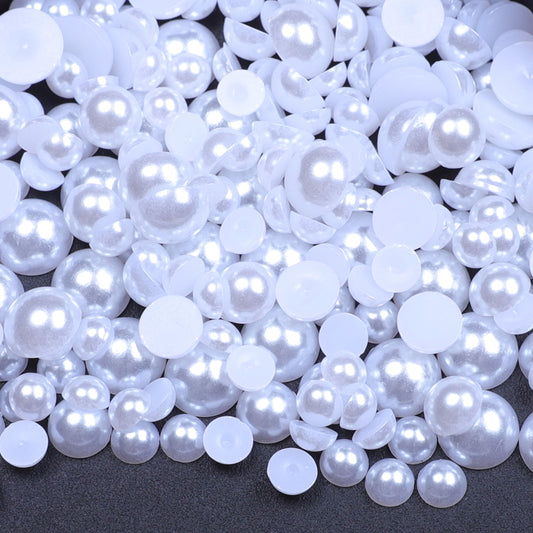 White Pearl - Pearl Mix 6mm, 8mm & 10mm image 0