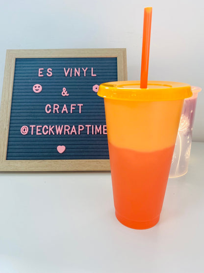 Cold Colour Change Cups 24oz  image 6