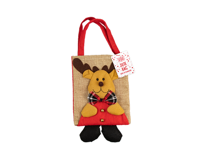 Jute Bag with 3D Character image 3
