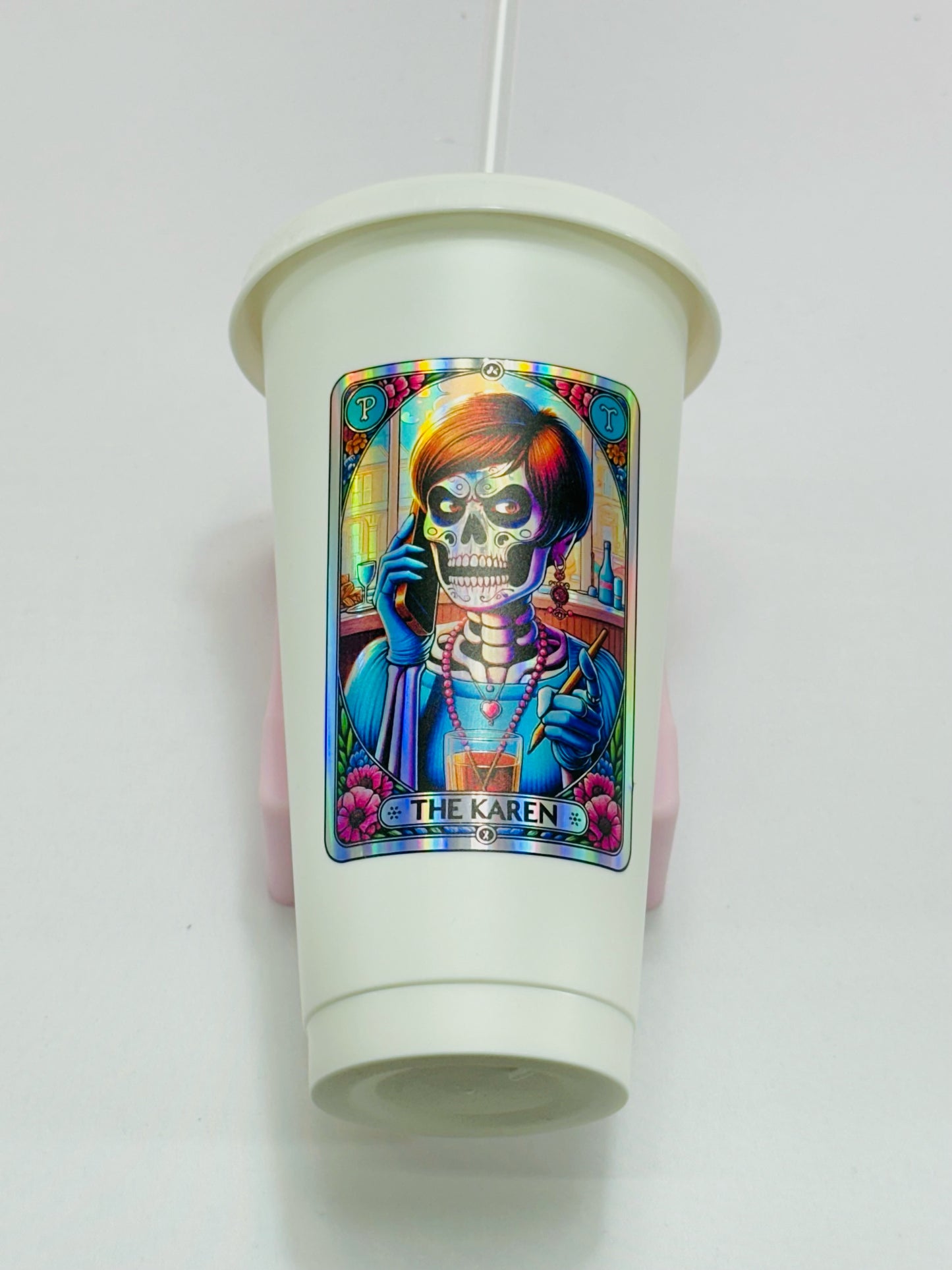 Tarot Card Decals - Teckwrap Holographic Rainbow Silver - Section 4 image 9