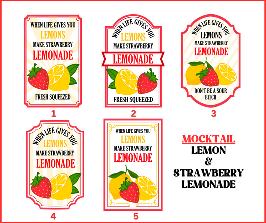 When Life Gives You Lemons Make Strawberry Lemonade image 0