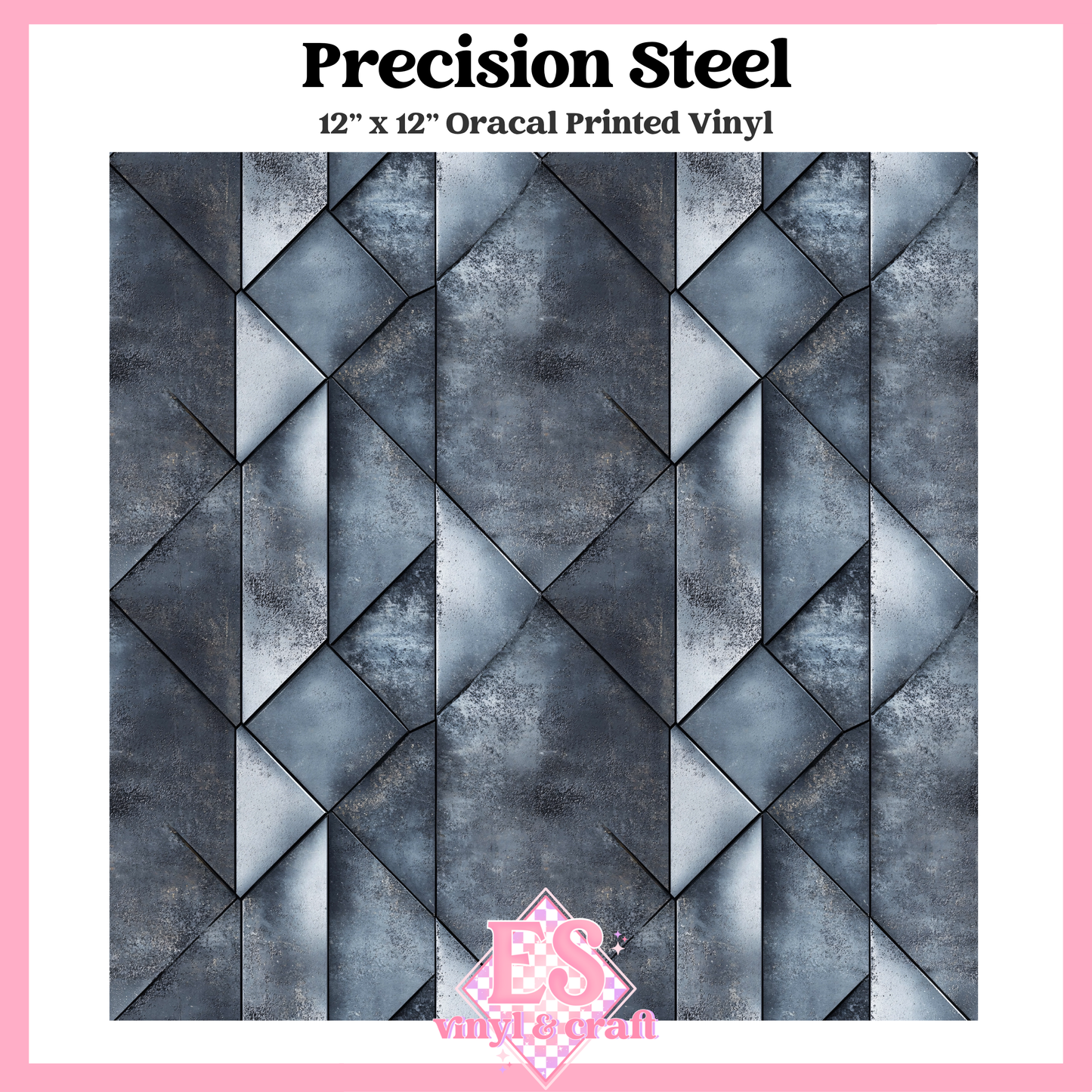 Engineered Steel Collection - 12" x 12" Sheet (10 Different Designs) image 10