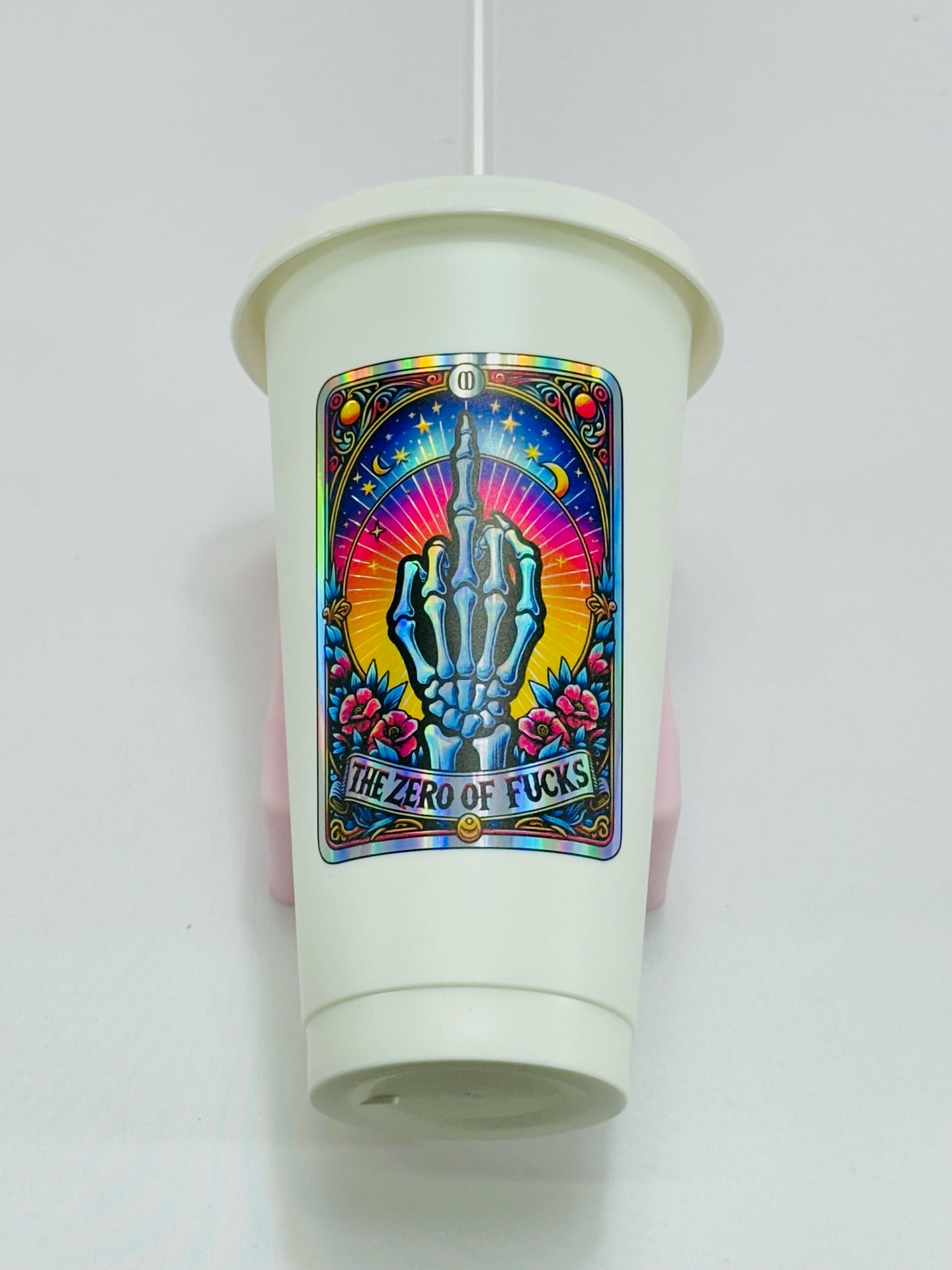 Tarot Card Decals - Teckwrap Holographic Rainbow Silver - Section 4 image 1