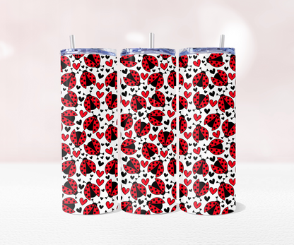 Red Ladybird Seamless - Pre Printed Sublimation 11oz or 20oz Wrap image 2