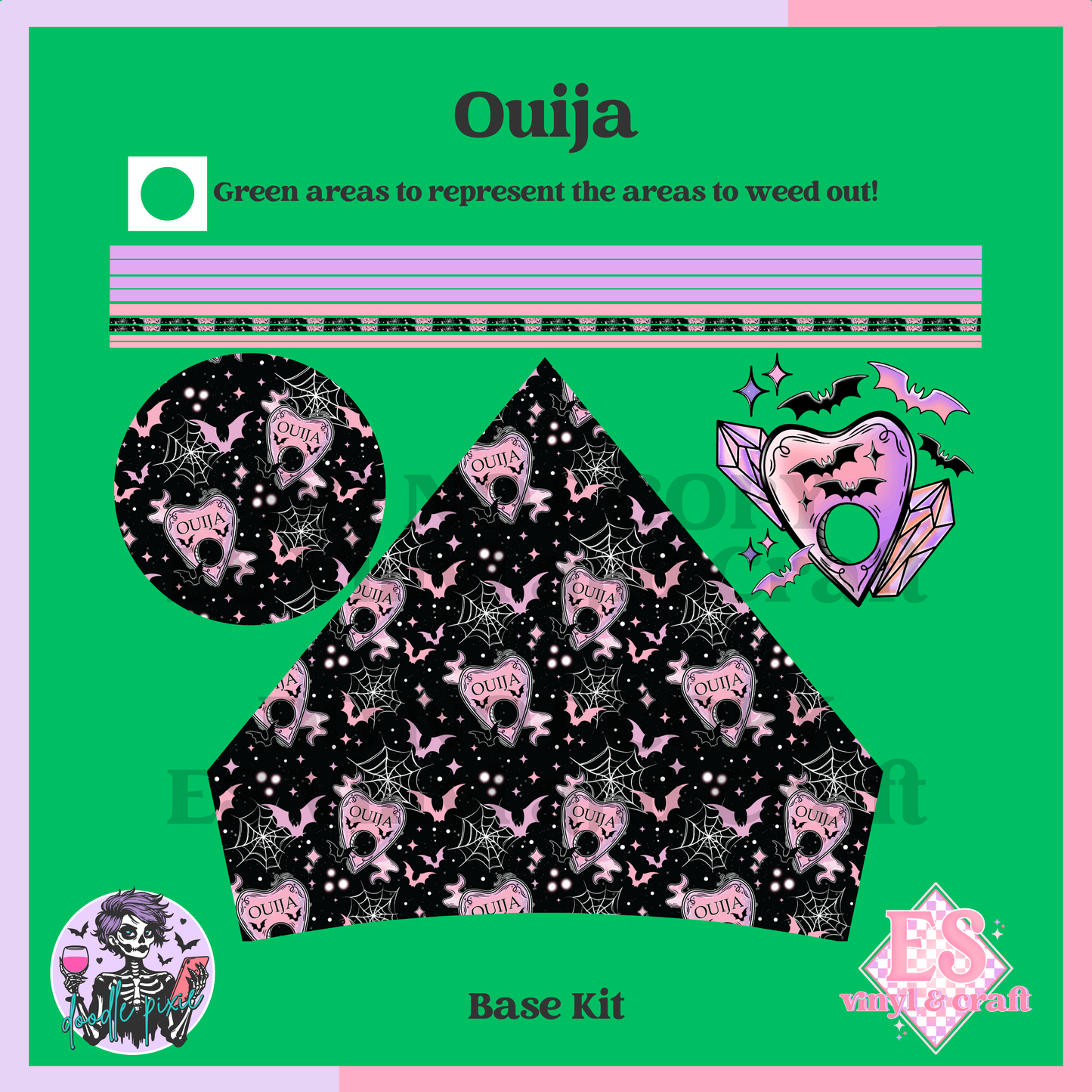 Ouija - 24oz Snowglobe Wrapper Kit image 4