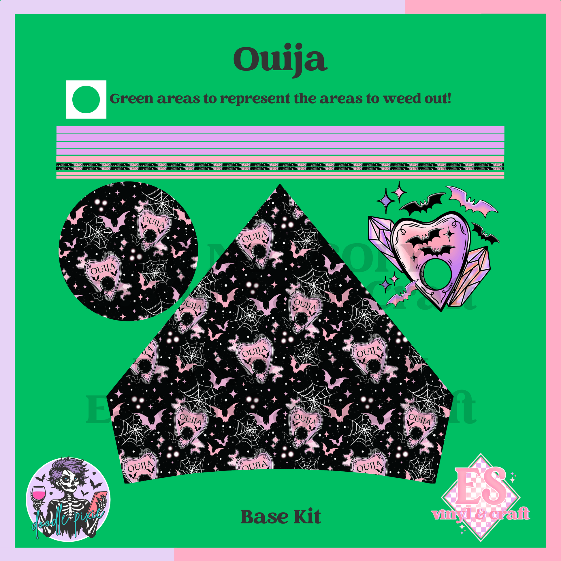 Ouija - 24oz Snowglobe Wrapper Kit image 4