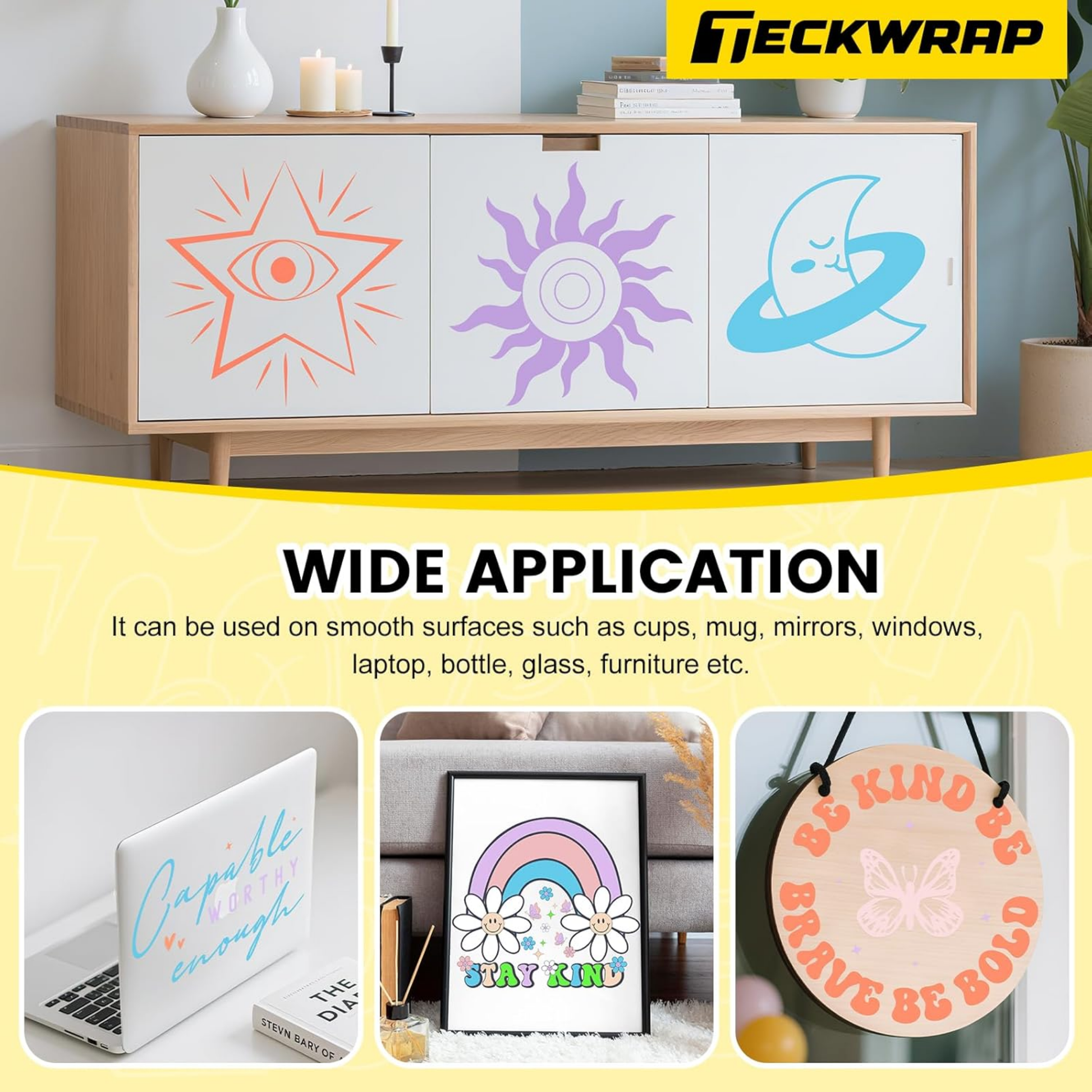 Teckwrap A4 Sheet Bundle - Dusty Matte image 2