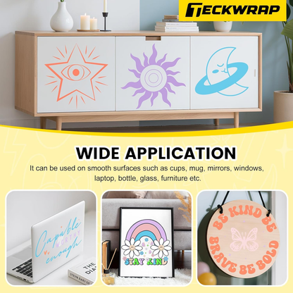 Teckwrap A4 Sheet Bundle - Dusty Matte image 2