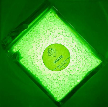 White - Glow in the Dark Resin Rhinestones (3mm, 4mm & 5mm) image 3