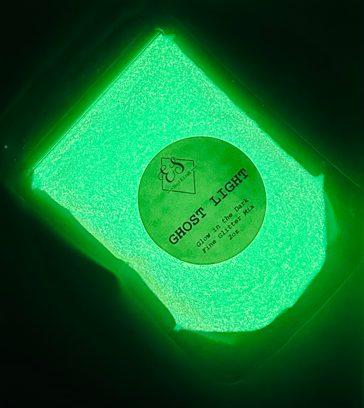 Ghost Light - Glow in the Dark Fine Glitter Mix image 1