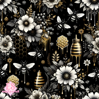The Gilded Hive Collection - Section 1 - 12" x 12" Sheet image 10