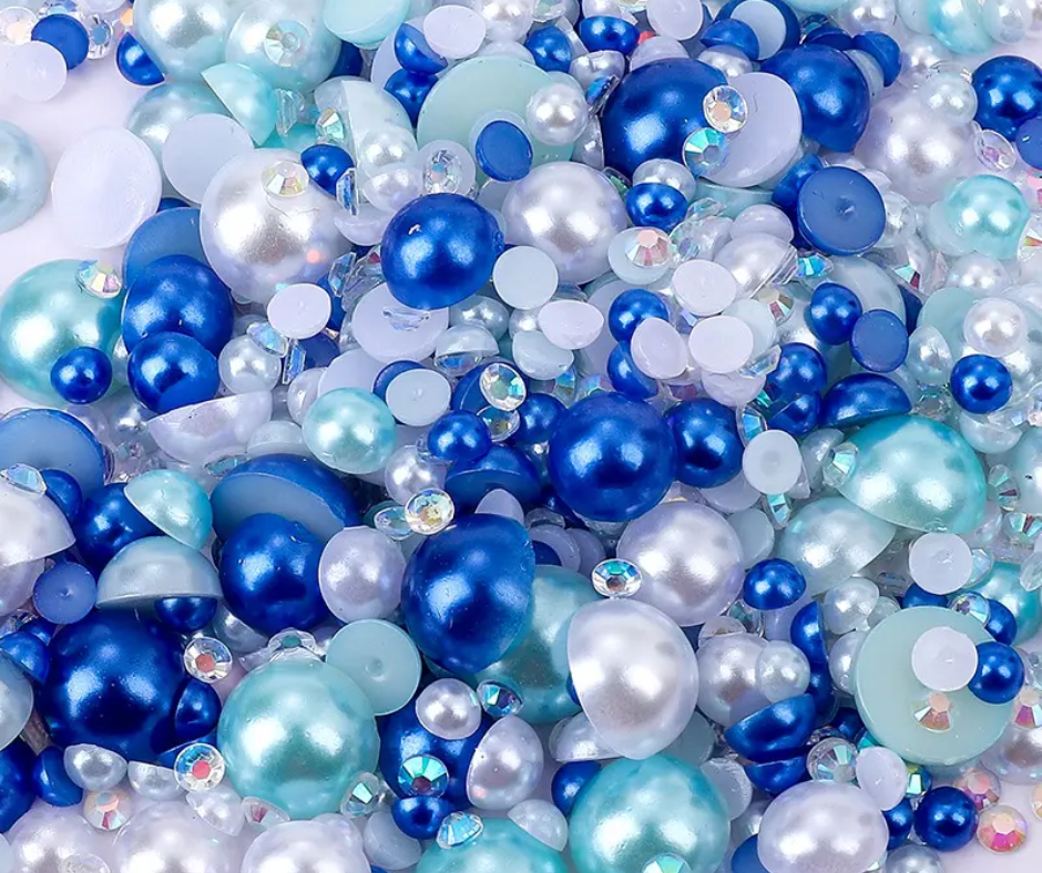 Azzurra - Pearl & Rhinestone Mix image 0