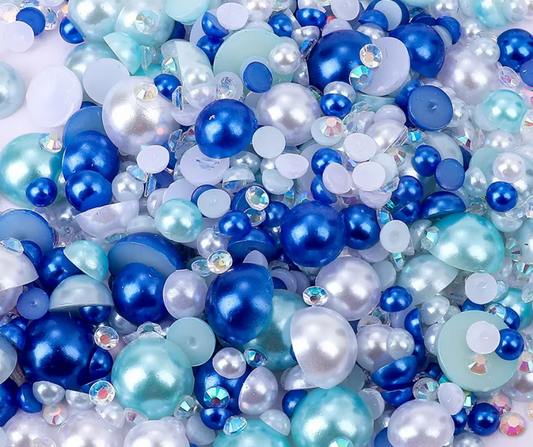 Azzurra - Pearl & Rhinestone Mix image 0