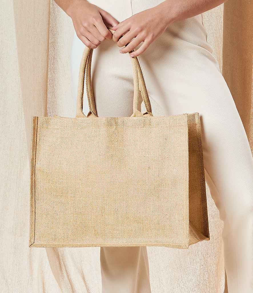 Westford Mill Mini Shimmer Jute Shopper image 1