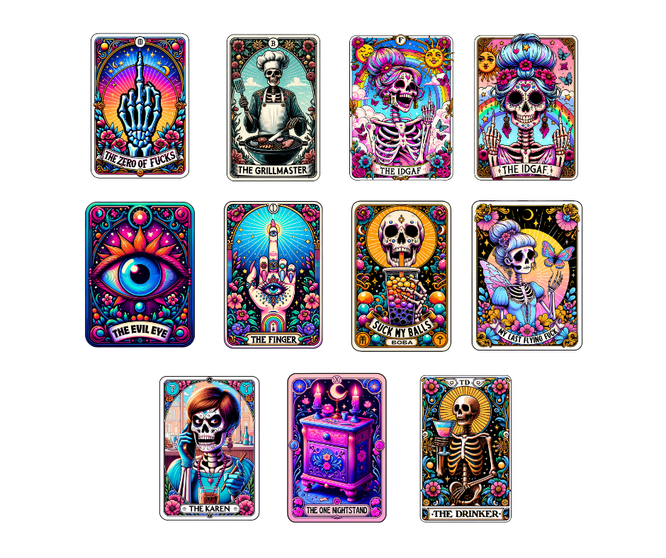 Tarot Card Decals - Section 4 image 0