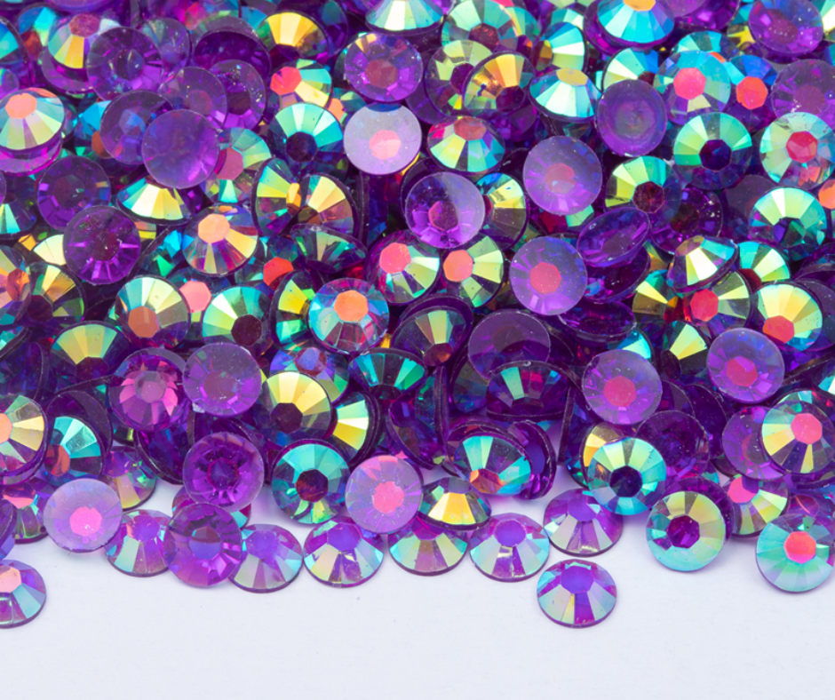 Ursula - AB Resin Rhinestones (3mm, 4mm & 5mm) image 0