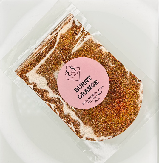 Burnt Orange - Holographic Fine Glitter Mix image 0