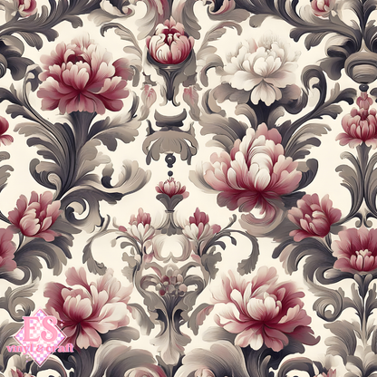 Velvet Baroque Collection LARGE Print - Section 2 - 12" x 12" Sheet image 4