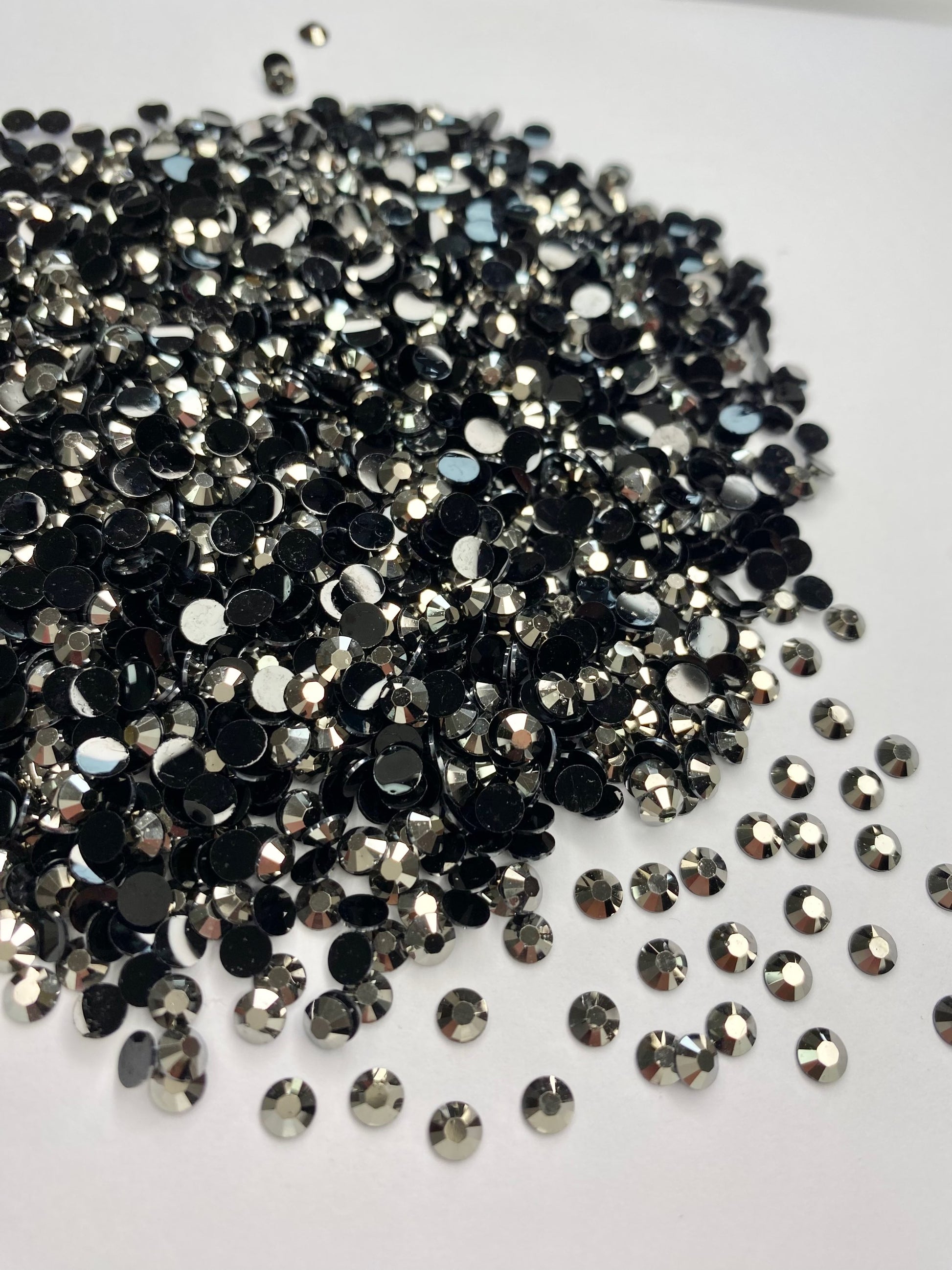 Obsidian - AB Resin Rhinestones (3mm, 4mm & 5mm) image 3