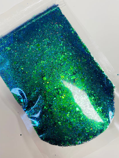 Blue Lagoon - Colour Shift Chunky Glitter Mix image 1
