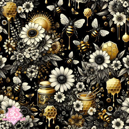 The Gilded Hive Collection - Section 1 - 12" x 12" Sheet image 11
