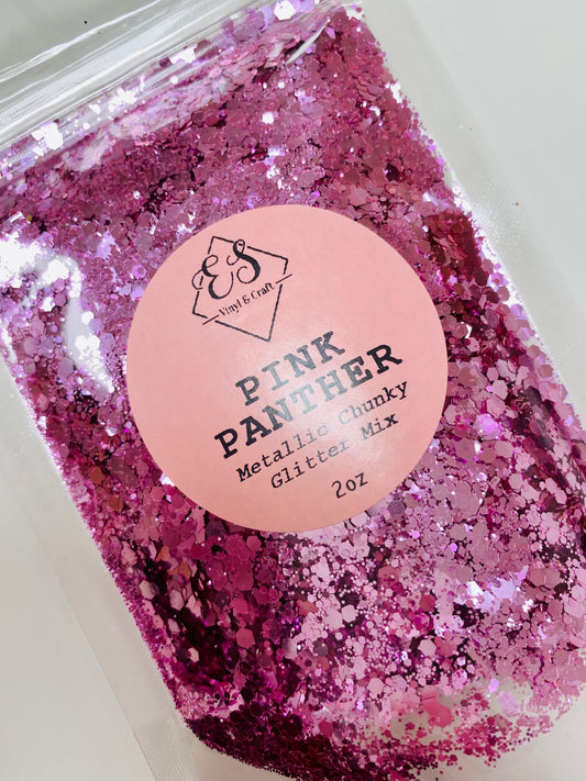 Pink Panther - Metallic Chunky Glitter Mix image 0