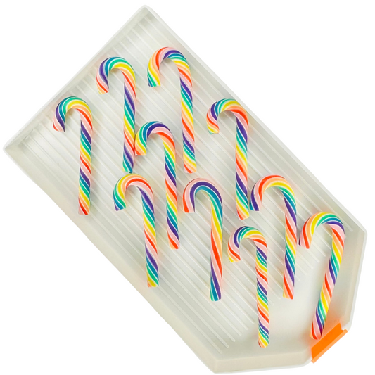 Rainbow Candy Canes (Pack of 10) image 0