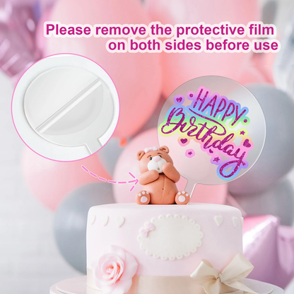 Teckwrap Cake Topper Acrylic Blanks image 10