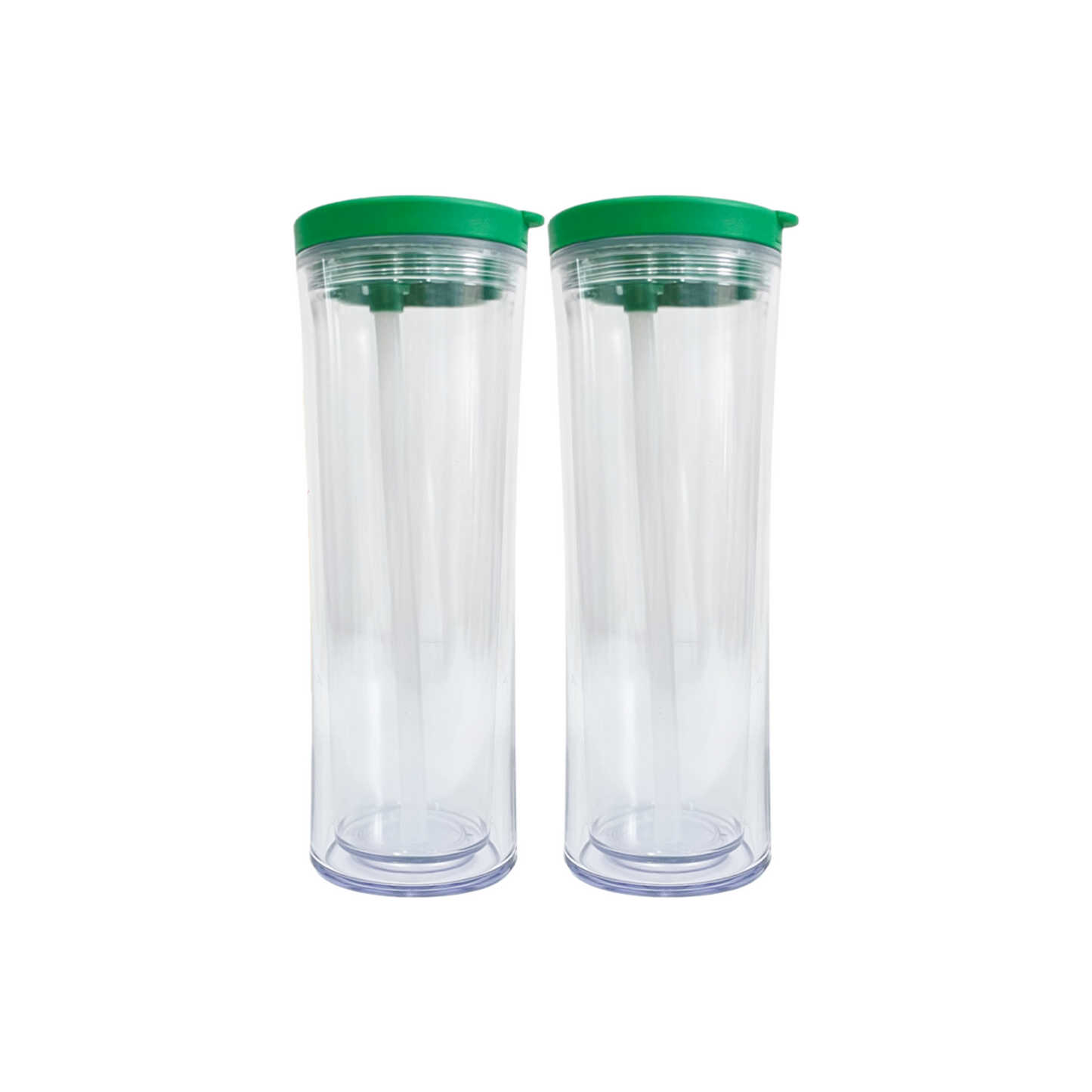 20oz Double Wall Acrylic Water Bottles Pre Drilled and Stoppers image 6