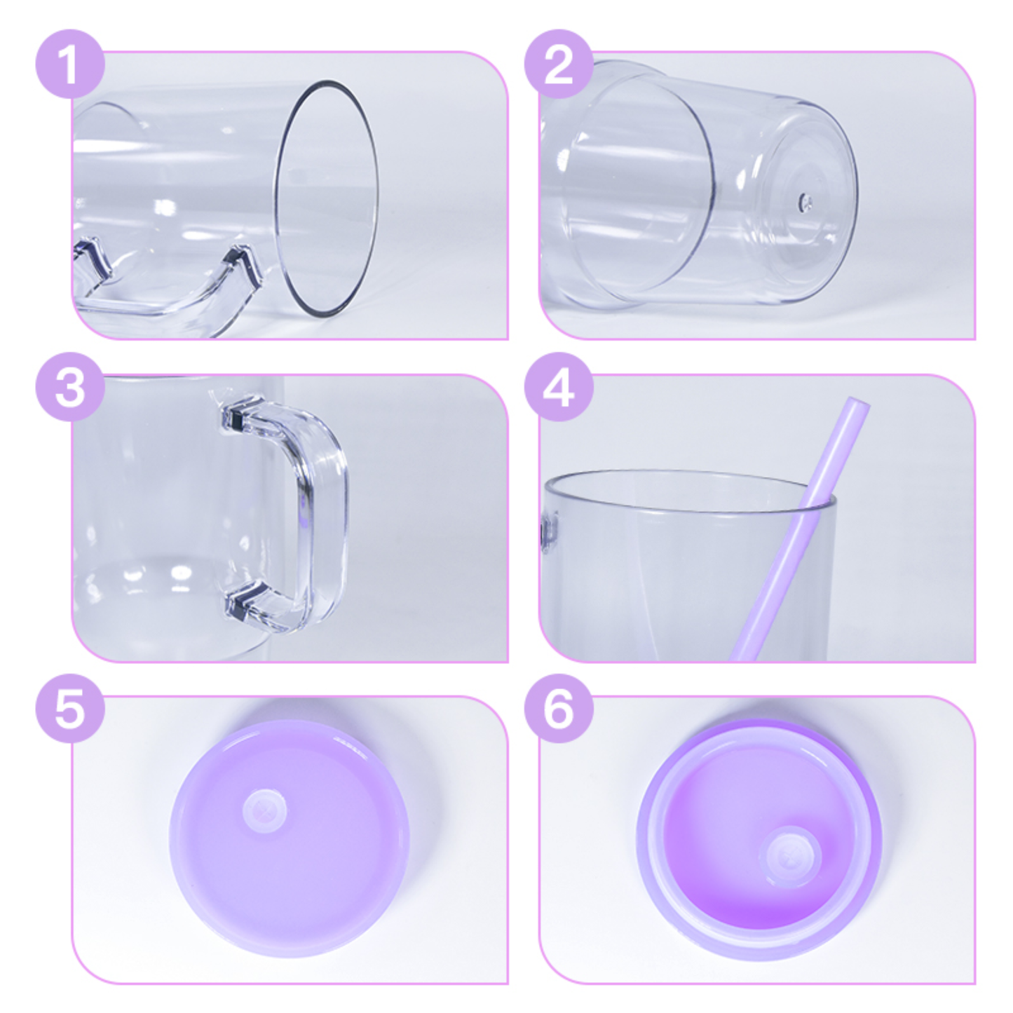 20oz Reusable Travel Ice Coffee Water Bottle Tumblers image 7