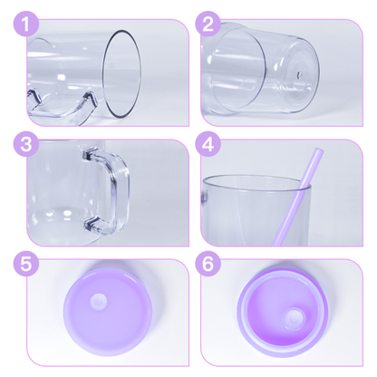 20oz Reusable Travel Ice Coffee Water Bottle Tumblers image 7