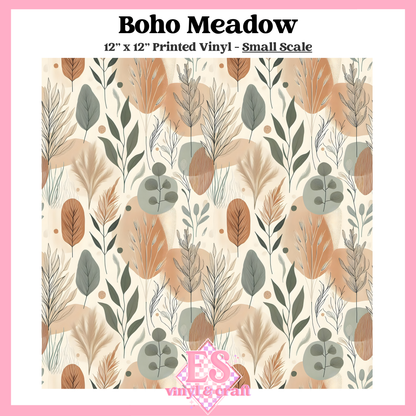 Boho Meadow - Small or Large Scale Options - 12" x 12" Sheet image 1