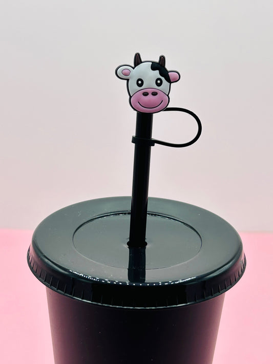 Straw Topper - Moo image 0
