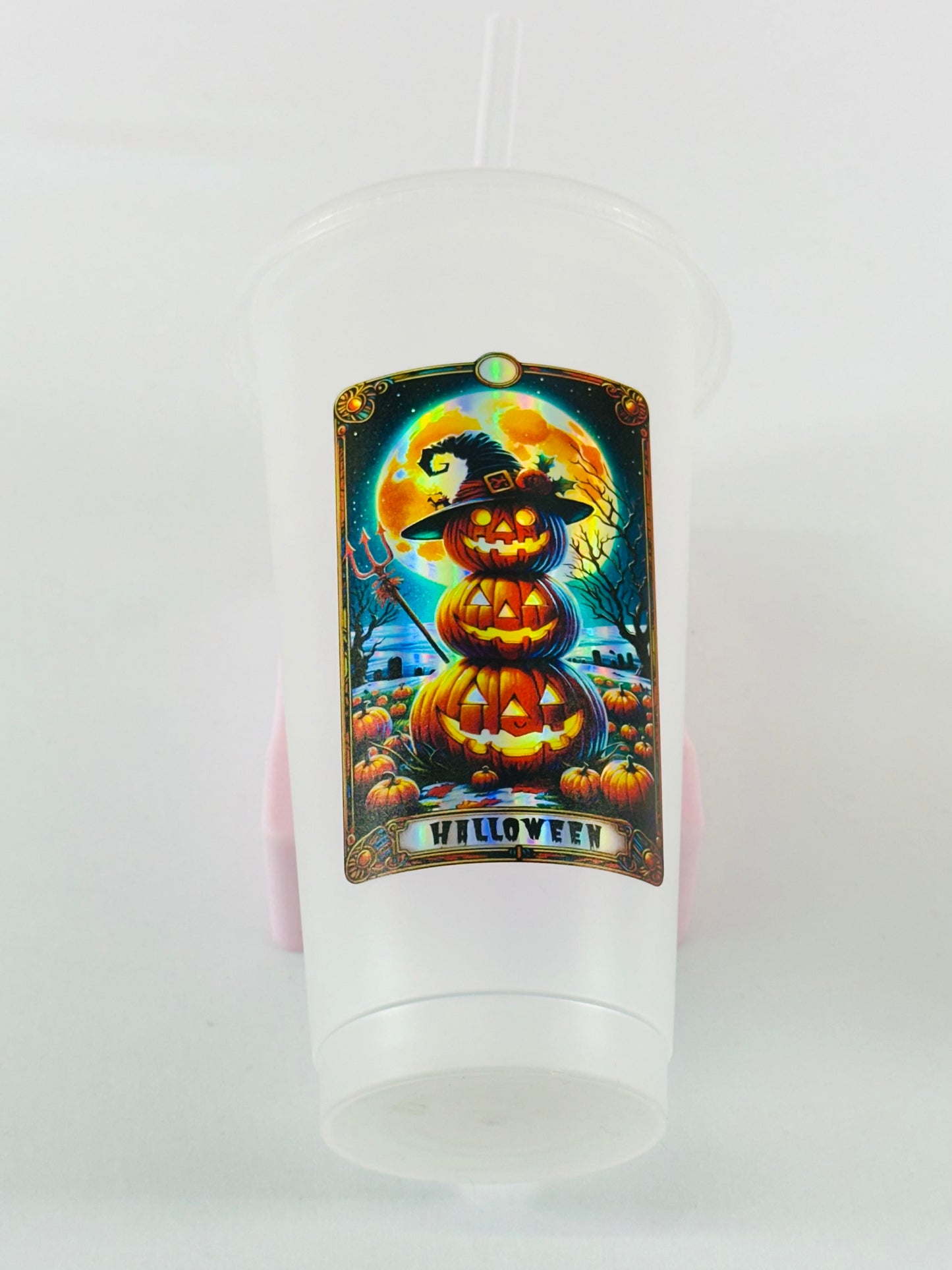 Halloween Tarot Card Decals - Holographic Rainbow Silver Section 2 image 4