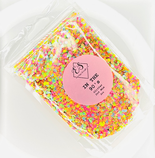 In the 90's - Dots Glitter Mix image 0