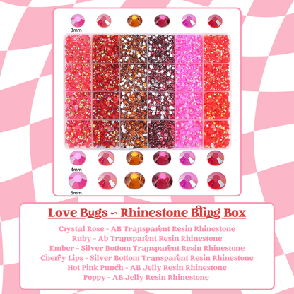 Rhinestone Bling Boxes (3mm, 4mm and 5mm) Contains Approximately 18,600!! image 9