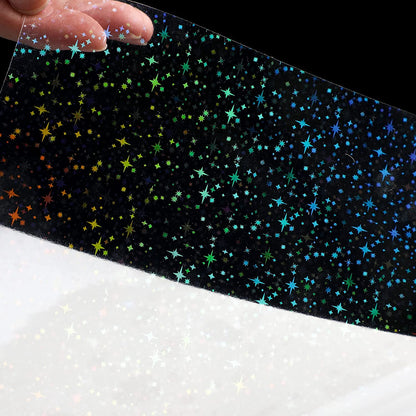 Holographic Overlay Transparent Vinyl Self Adhesive image 13