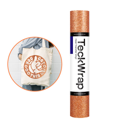 Glitter Heat Transfer Vinyl - 12''