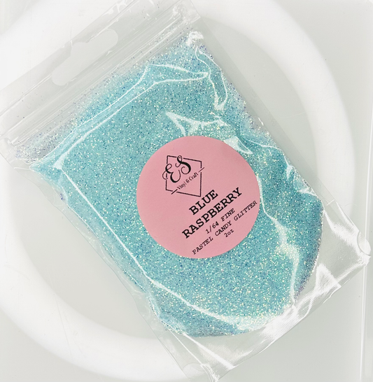 Blue Raspberry - Pastel Candy Fine Glitter Mix image 0