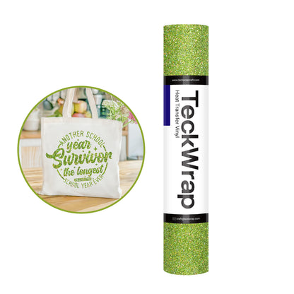 Teckwrap 10" Fancy Glitter Heat Transfer Vinyl