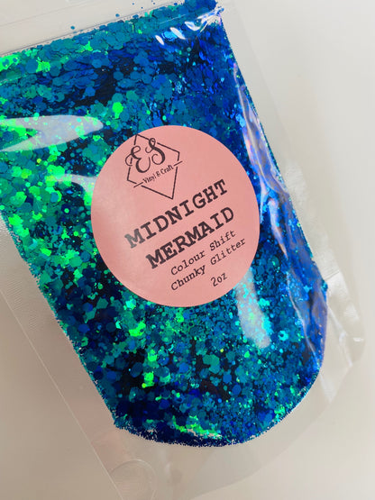 Midnight Mermaid - Colour Shift Chunky Glitter Mix image 2