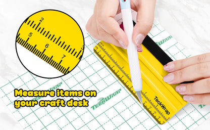 Teckwrap Yellow Pink Felt Squeegee image 3