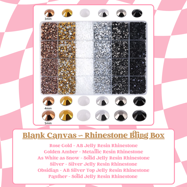 Rhinestone Bling Boxes (3mm, 4mm and 5mm) Contains Approximately 18,600!! image 6