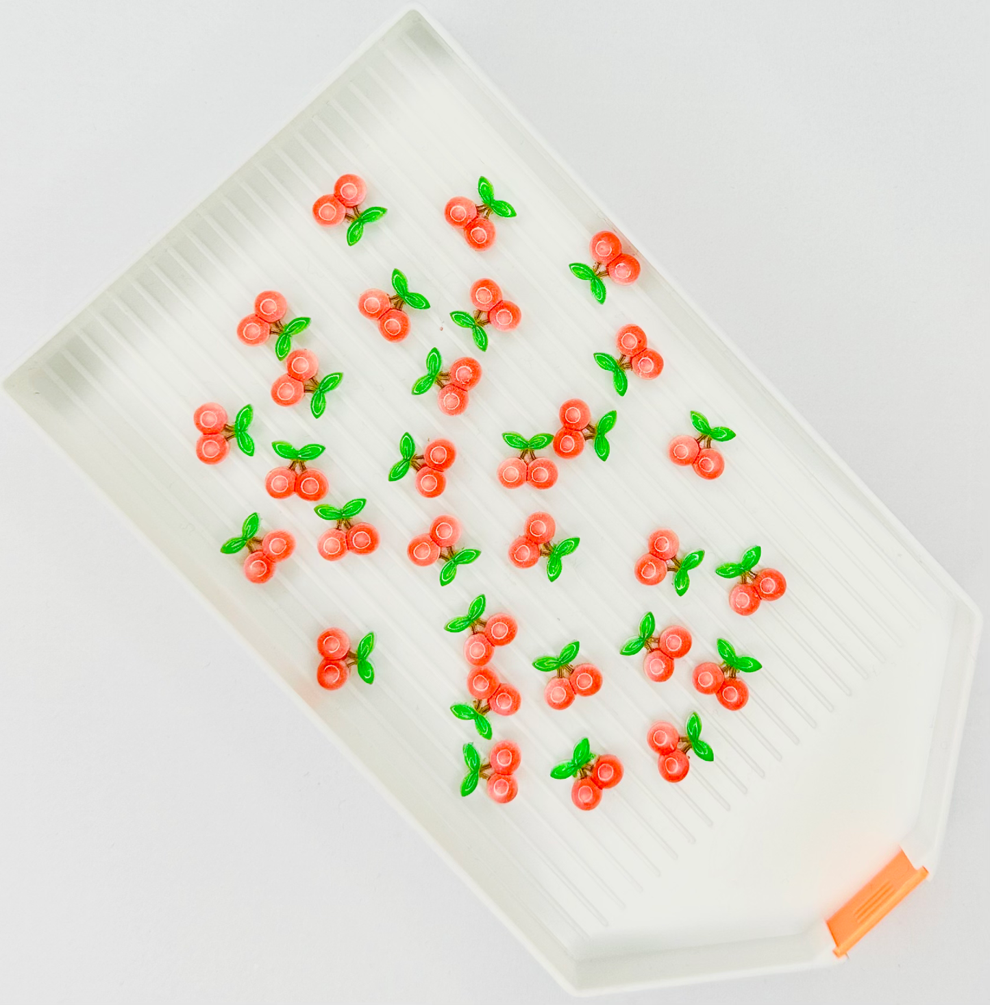 Iced Cherries Cabochon Flat Back Charm (Pack of 10) image 0