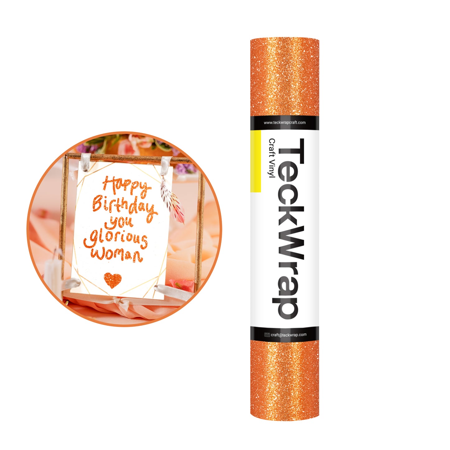 Burst Glitter Adhesive Vinyl