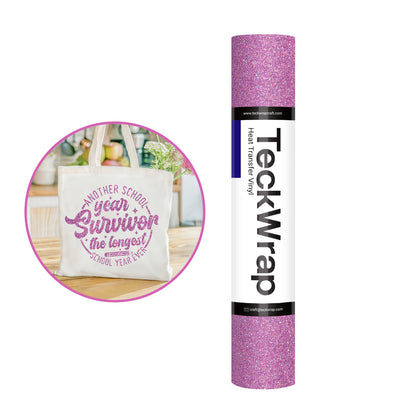 Teckwrap 10" Fancy Glitter Heat Transfer Vinyl