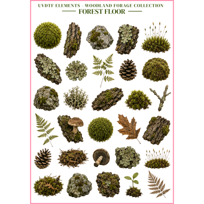 UVDTF Elements - Woodland Forage
