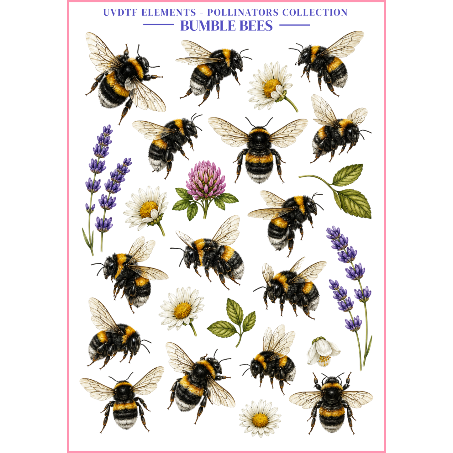 UVDTF Elements - The Pollinators