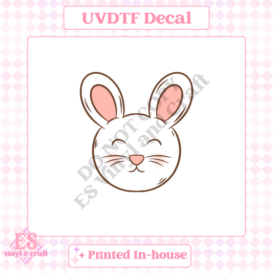 Bunny - UV-DTF Decal Transfer image 0