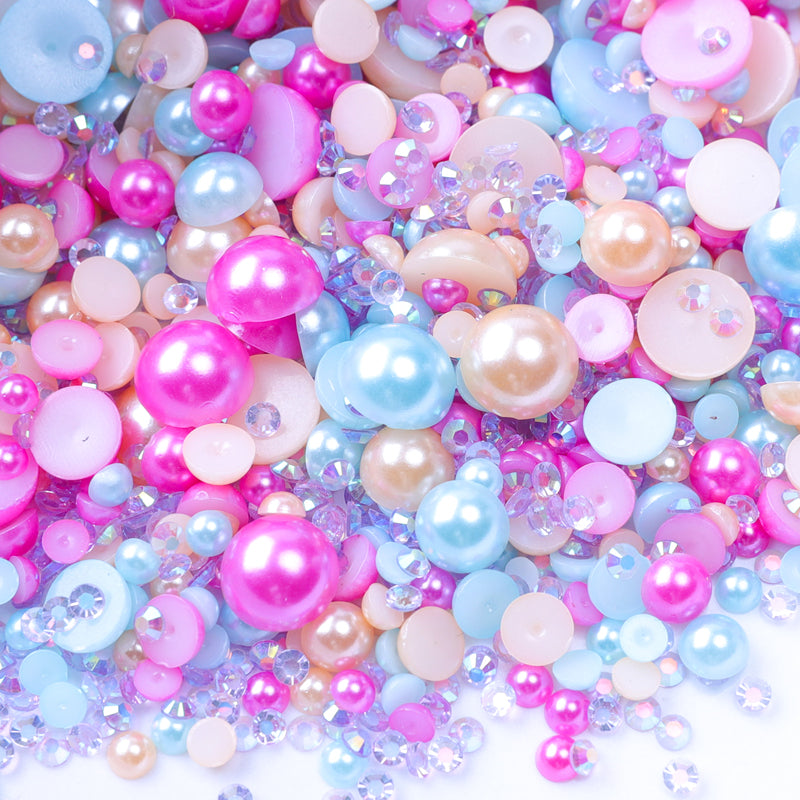 Sirens Call - Pearl & Rhinestone Mix image 0